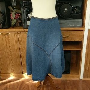 Faded Glory denim skirt